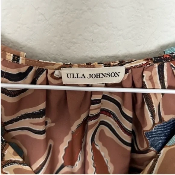 Ulla Johnson Farah Floral Silk Mini Dress - Picture 8 of 9